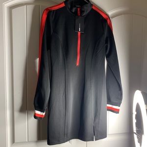 Fashion nova mini dress with split